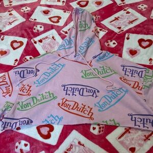 Von Dutch Pastel Logo Hoodie